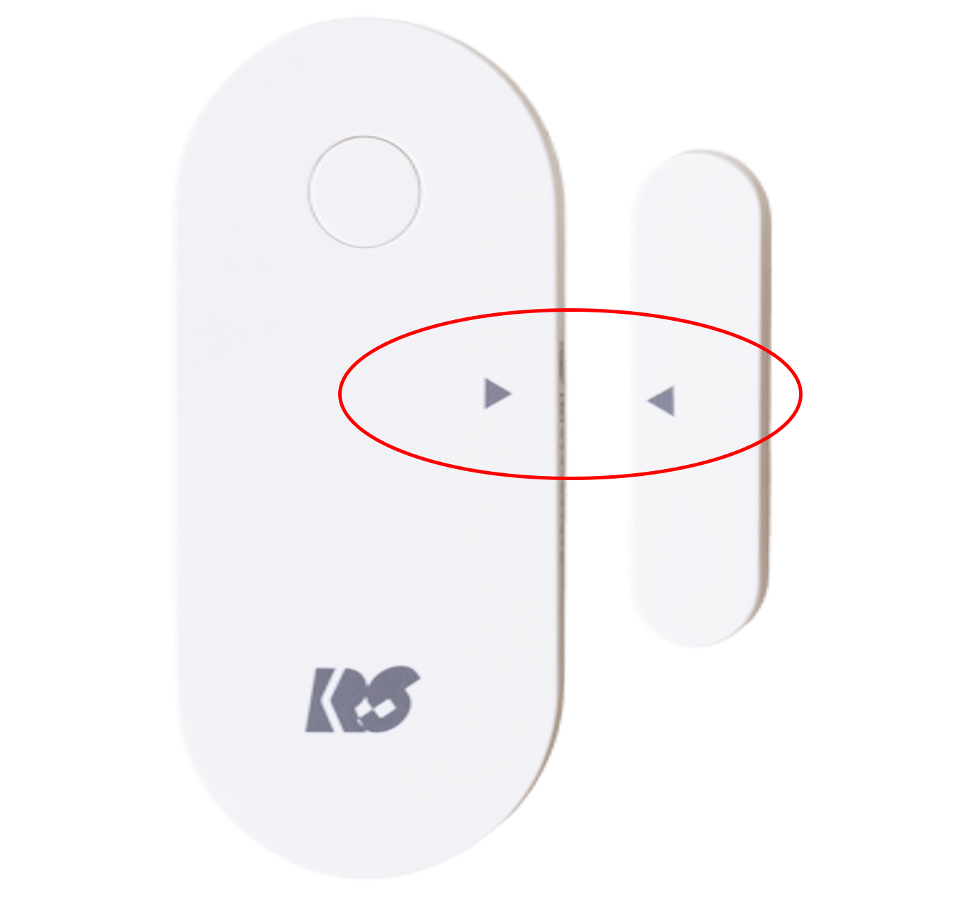 開閉センサーSの設置場所を決める